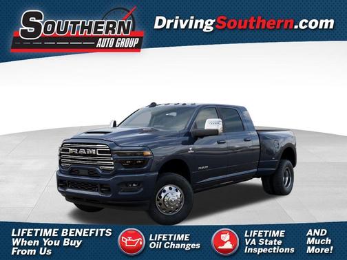 Blue Metallic 2026 RAM 3500 Laramie