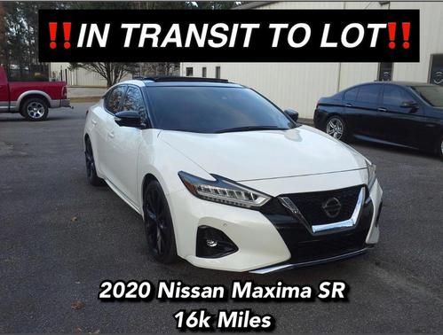 Pearl White Tricoat 2020 Nissan Maxima 3.5 SR