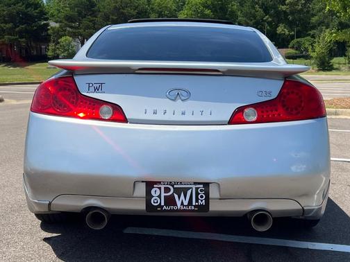 SILVER 2005 INFINITI G35 Base