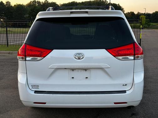 WHITE 2012 Toyota Sienna LE