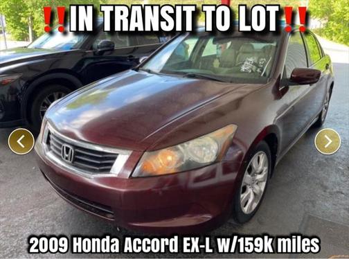 Basque Red Pearl 2009 Honda Accord EX-L