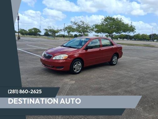 Impulse Red 2005 Toyota Corolla CE