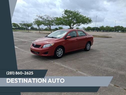 Barcelona Red Metallic 2010 Toyota Corolla LE Sedan