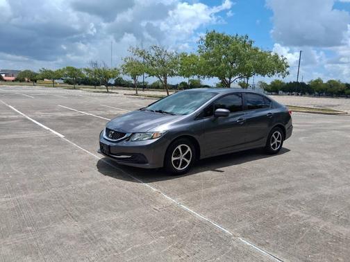 Modern Steel Metallic 2015 Honda Civic SE
