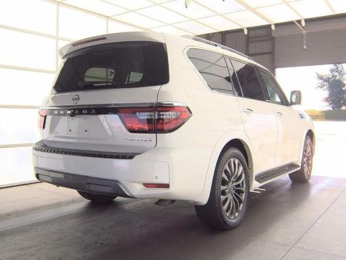 Aspen White Tricoat 2024 Nissan Armada Platinum