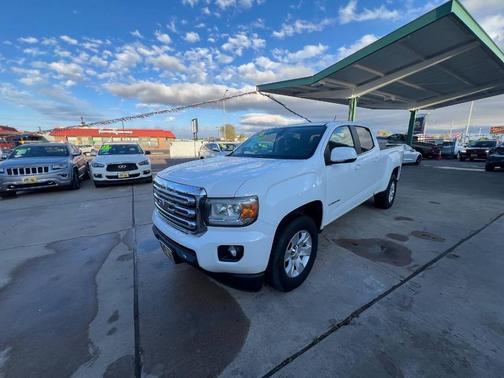 Summit White 2016 GMC Canyon SLE