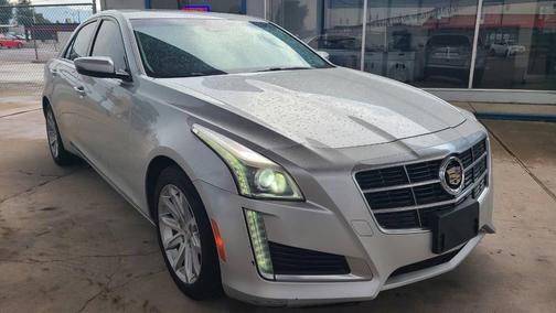 Radiant Silver Metallic 2014 Cadillac CTS 2.0L Turbo Luxury