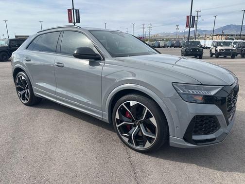 Gray 2024 Audi RS Q8 4.0T