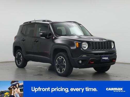 Black 2015 Jeep Renegade Trailhawk
