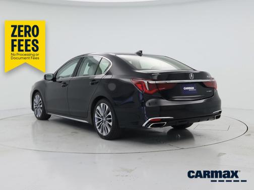 Black 2018 Acura RLX
