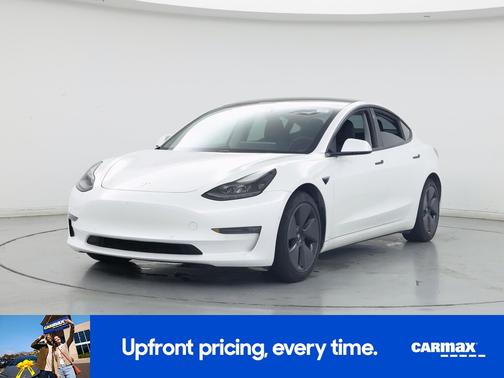 White 2021 Tesla Model 3 Long Range