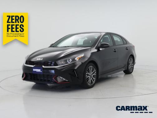 Black 2023 Kia Forte GT-Line