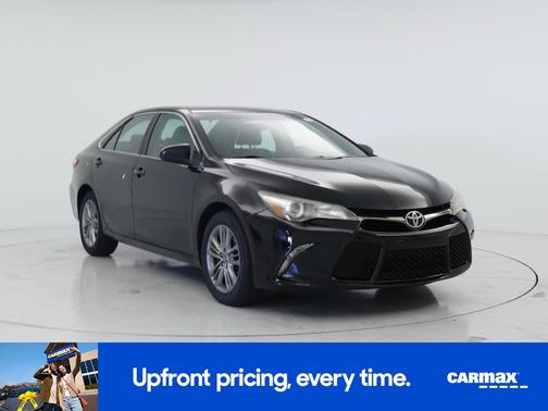 Black 2015 Toyota Camry SE