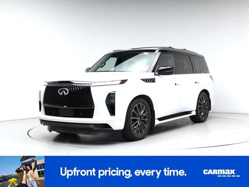 White 2025 INFINITI QX80 Autograph