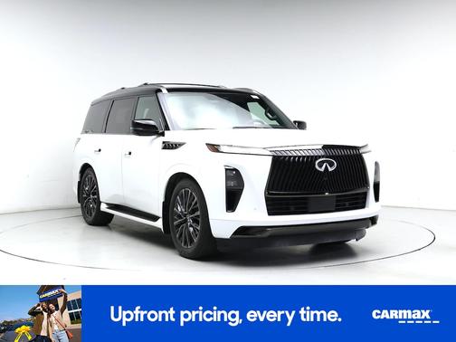 White 2025 INFINITI QX80 Autograph