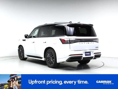 White 2025 INFINITI QX80 Autograph