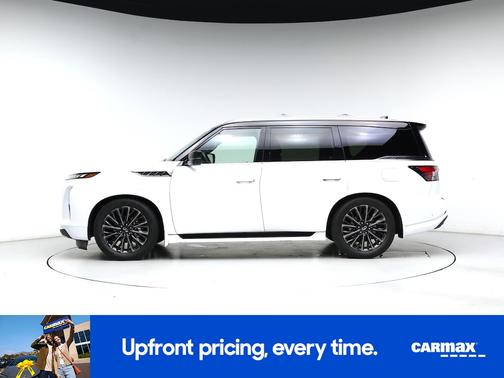 White 2025 INFINITI QX80 Autograph