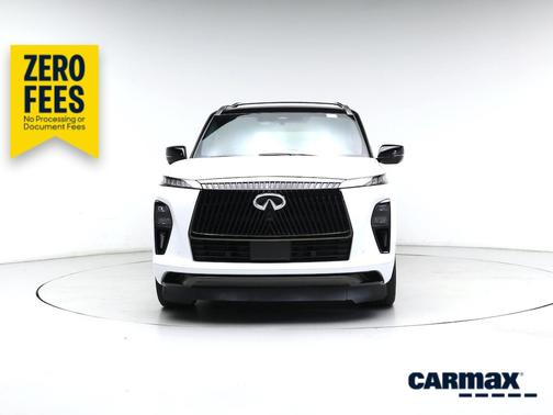 White 2025 INFINITI QX80 Autograph