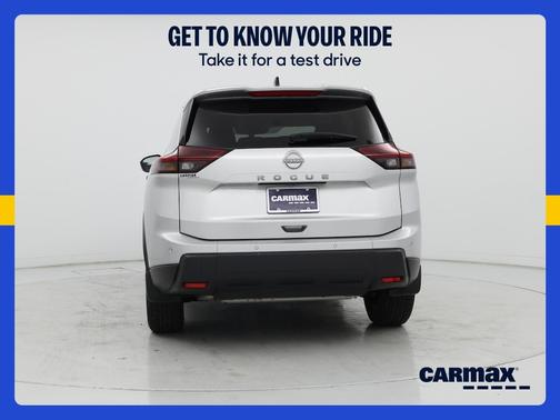 White 2025 Nissan Rogue S