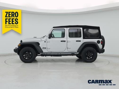 Silver 2024 Jeep Wrangler Sport