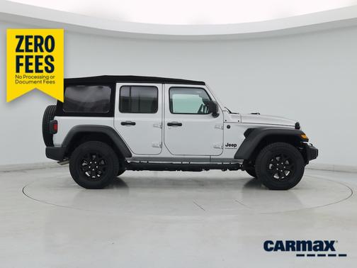 Silver 2024 Jeep Wrangler Sport