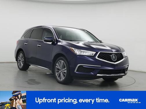 Blue 2018 Acura MDX