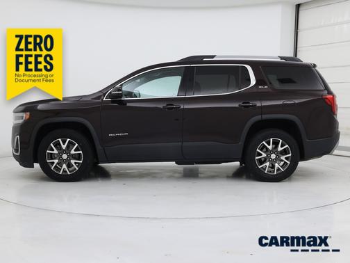 Burgundy 2020 GMC Acadia SLE