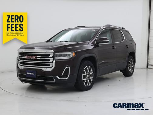 Burgundy 2020 GMC Acadia SLE