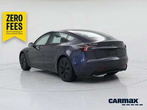 Gray 2025 Tesla Model 3 Long Range