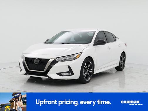 White 2021 Nissan Sentra SR