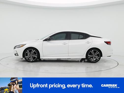 White 2021 Nissan Sentra SR