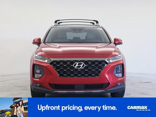 Red 2020 Hyundai SANTA FE Limited