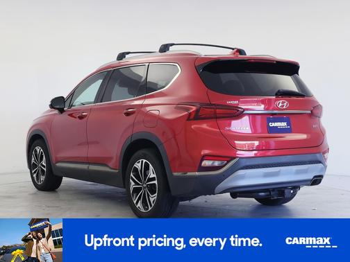 Red 2020 Hyundai SANTA FE Limited