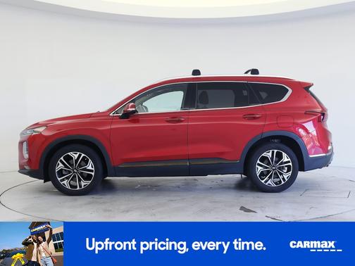 Red 2020 Hyundai SANTA FE Limited