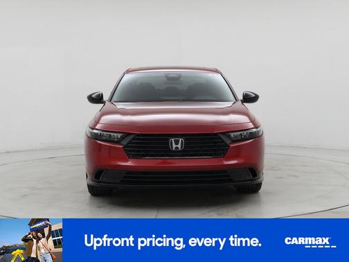 Red 2025 Honda Accord Hybrid Sport-L