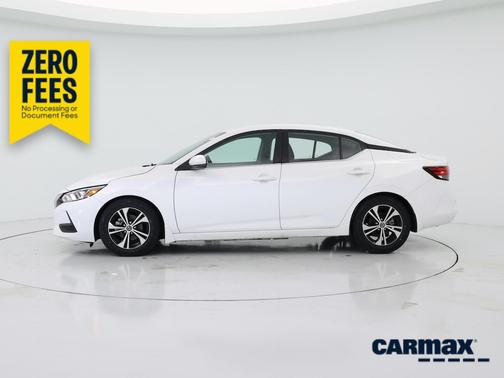 White 2020 Nissan Sentra SV
