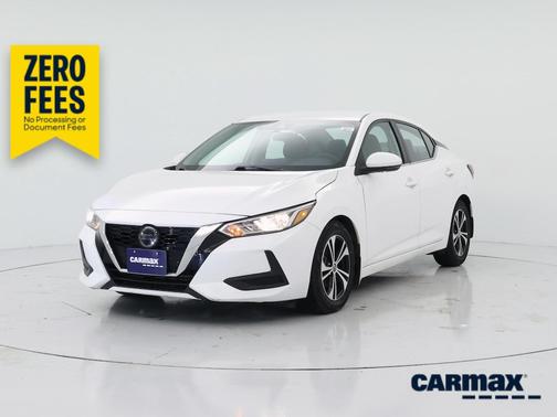 White 2020 Nissan Sentra SV
