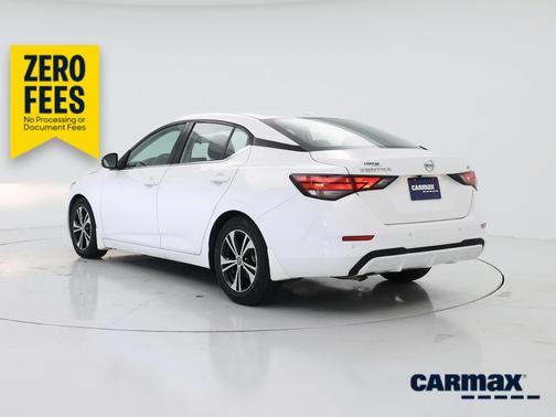 White 2020 Nissan Sentra SV