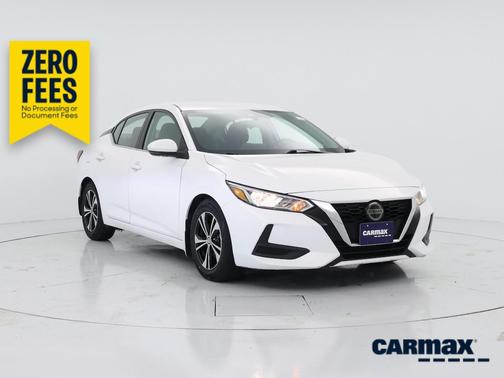White 2020 Nissan Sentra SV