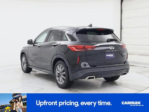 Black 2021 INFINITI QX50 Luxe