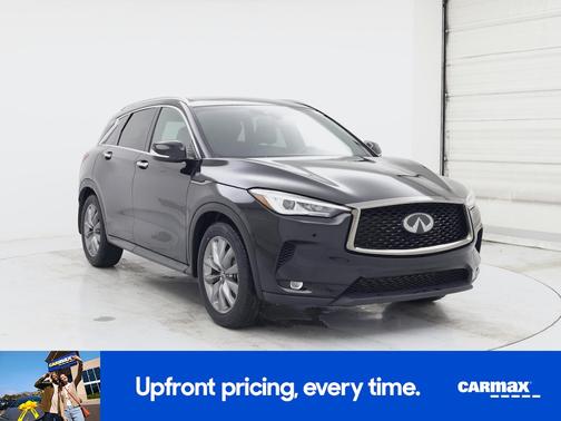 Black 2021 INFINITI QX50 Luxe