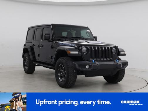 Black 2022 Jeep Wrangler Unlimited 4xe Unlimited Rubicon