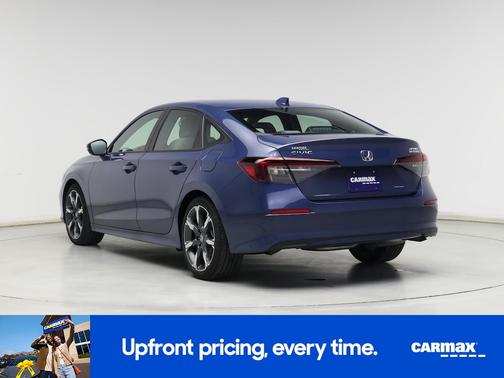 Blue 2025 Honda Civic Hybrid Sport Touring
