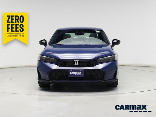 Blue 2025 Honda Civic Hybrid Sport Touring