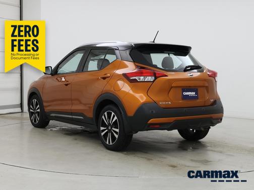 Orange 2020 Nissan Kicks SR