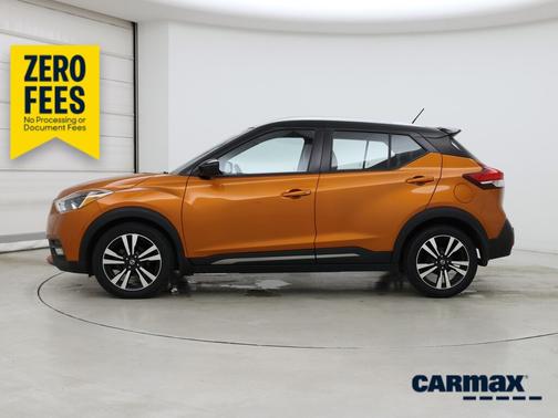 Orange 2020 Nissan Kicks SR
