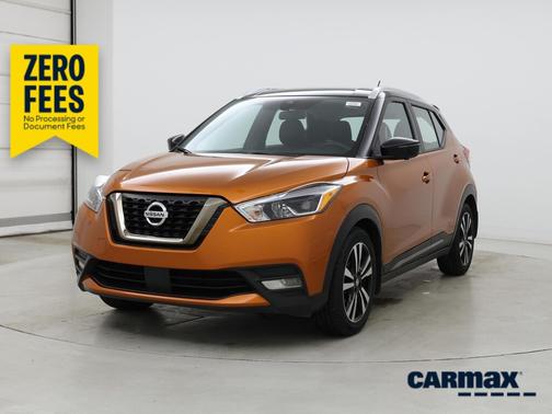 Orange 2020 Nissan Kicks SR
