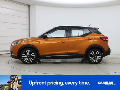 Orange 2020 Nissan Kicks SR