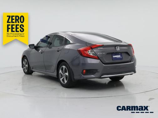 Gray 2019 Honda Civic LX