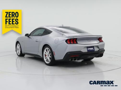 Silver 2024 Ford Mustang GT Premium